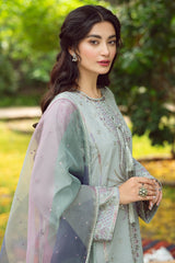 JAZMIN - 3PC LAWN EMBROIDERED JA-099