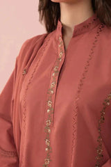 SAPPHIRE - 3PC DHANAK EMBROIDERED FL-W85