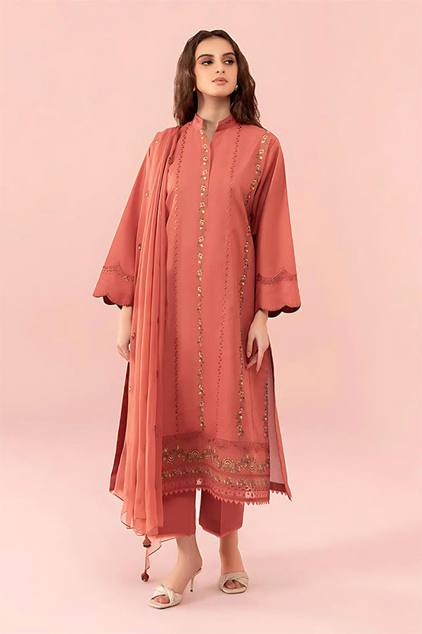 SAPPHIRE - 3PC DHANAK EMBROIDERED JA-W85