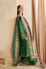 ZARA SHAH JAHAN - 3PC DHANAK EMBROIDERED JA-W81G