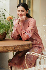 ZARA SHAH JAHAN - 3PC LAWN EMBROIDERED JA-20