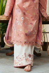 ZARA SHAH JAHAN - 3PC LAWN EMBROIDERED JA-20