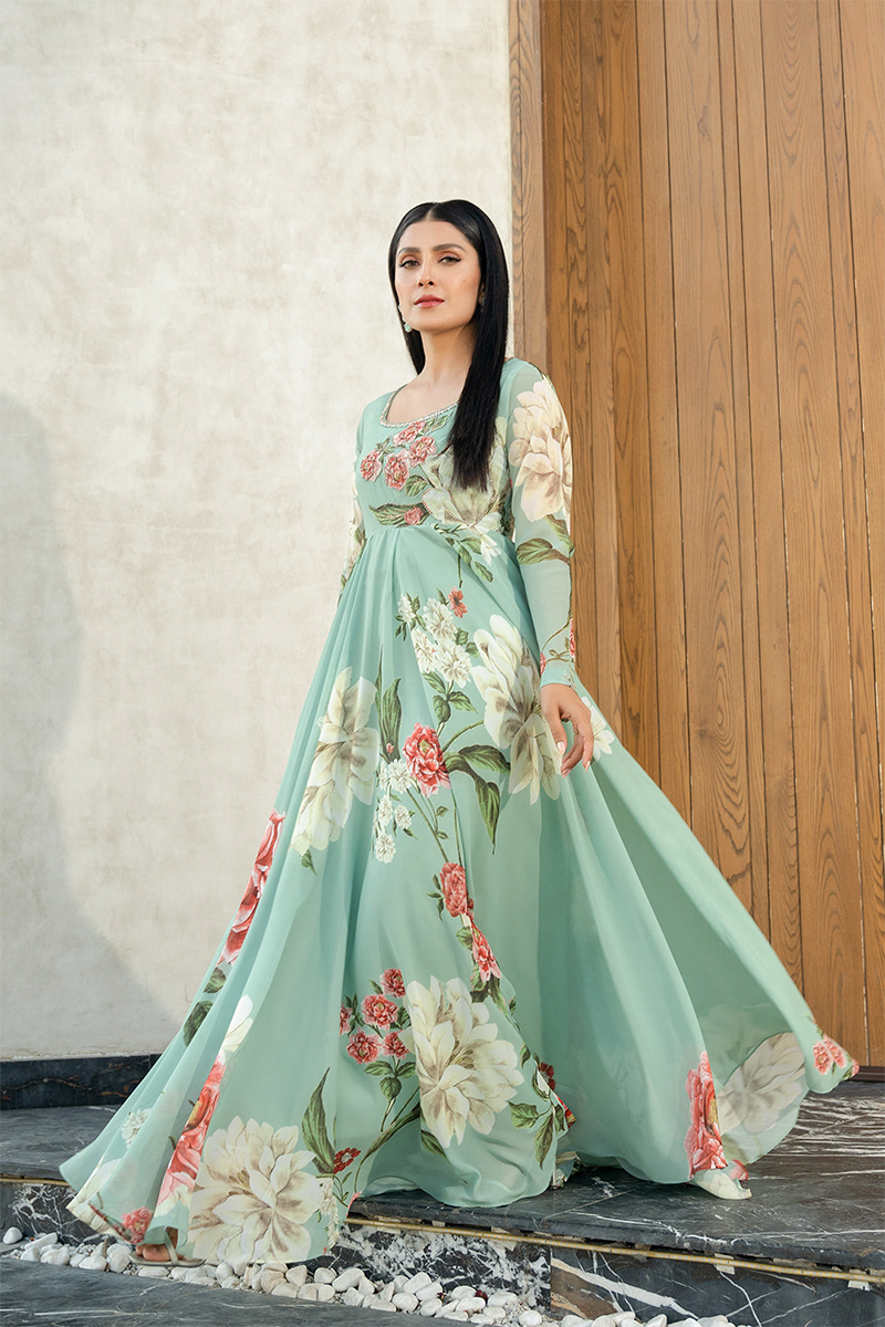LULUSAR - 2PC DIGITAL SILK PRINTED FLSP-07