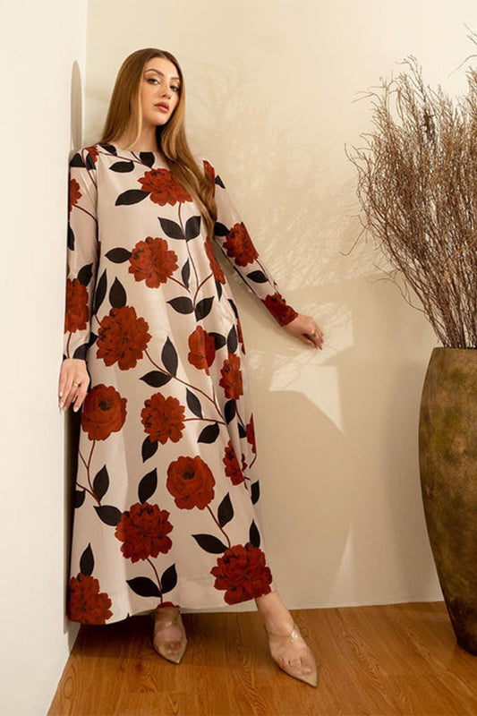 LULUSAR - 2PC DIGITAL SILK PRINTED FLSP-05