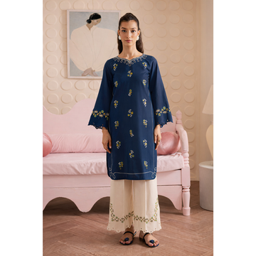 2PC Un-Stitch Lawn Embroided Suit JA-201