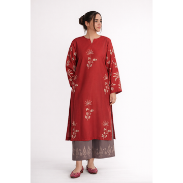 2PC Premium Lawn Embroided Suit JA-209