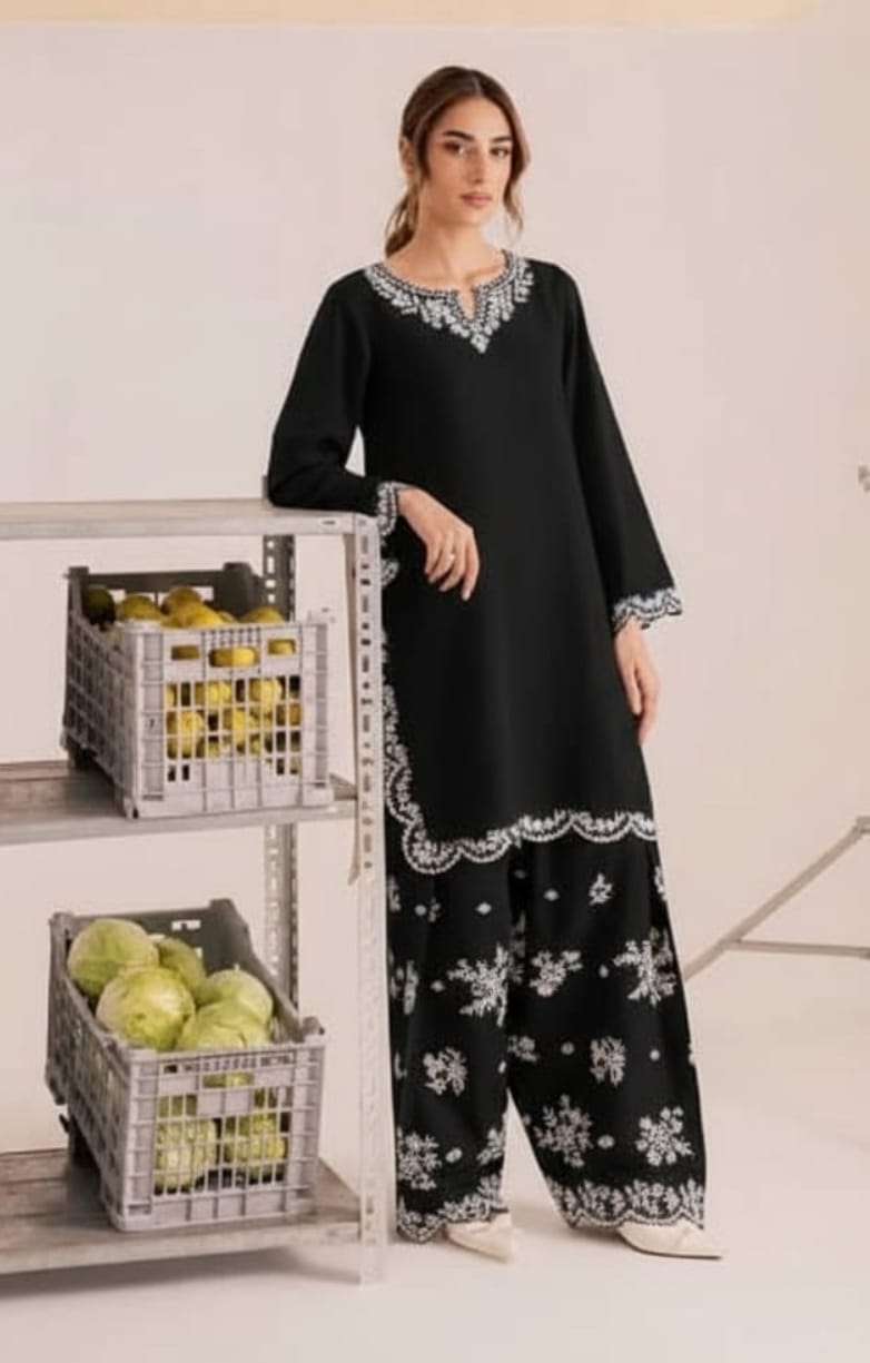 Muraad 2Pc - Dhanak Embroidered JA-111