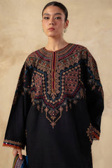 ZARA SHAH JAHAN - 3PC DHANAK EMBROIDERED JA-W143