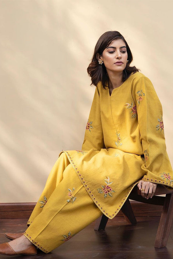 DYOT - 2PC LAWN EMBROIDERED JA-138