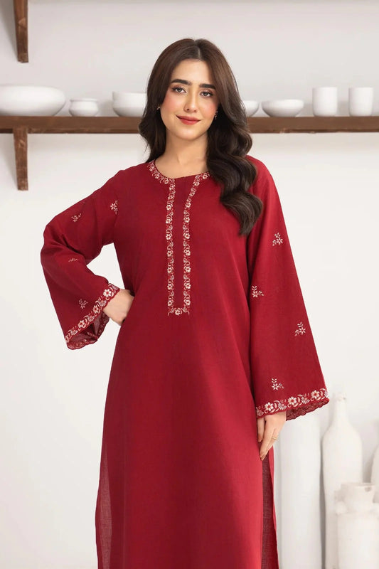 SELMA 2PCS WINTER DHANAK EMBROIDERED JA-103