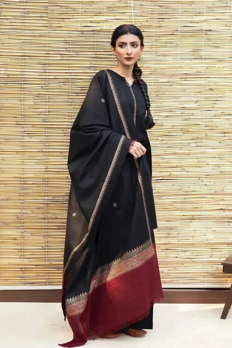 AISLING - 3PC DHANAK EMBROIDERED JA-160