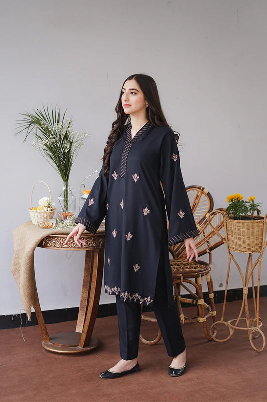 AISLING - 3PC DHANAK EMBROIDERED JA-163