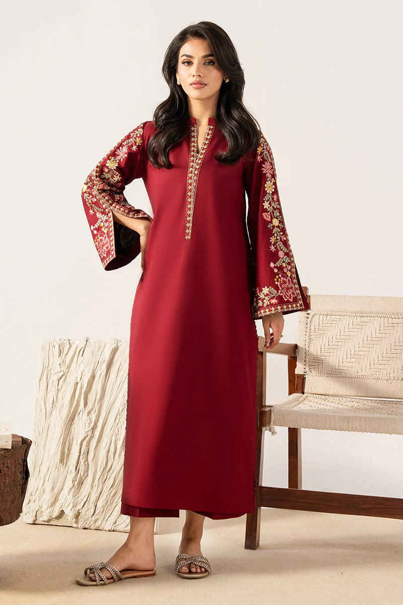 IZEL - 2PC DHANAK EMBROIDERED JA-116