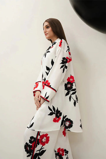 LULUSAR - 2PC DIGITAL SILK PRINTED JASP-03