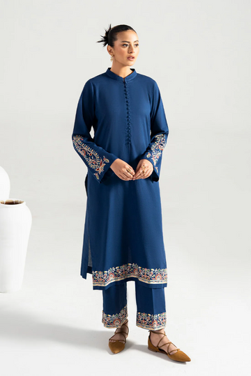 NEA 2PC DHANAK EMBROIDERED SHIRT WITH TROUSER JA-105