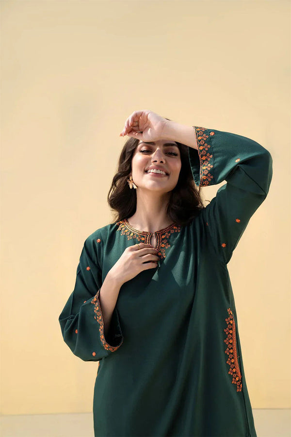 URGE - 2PC LAWN EMBROIDERED FL-154