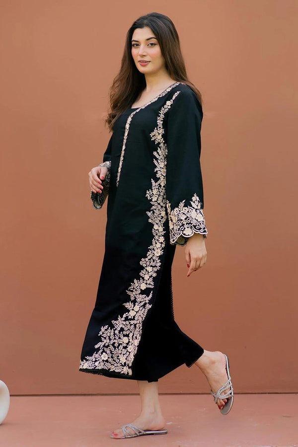 MARIA B - 2PC Dhanak EMBROIDERED JA-93